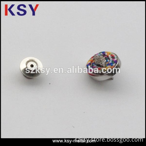 High quality custom alloy name badge with rope